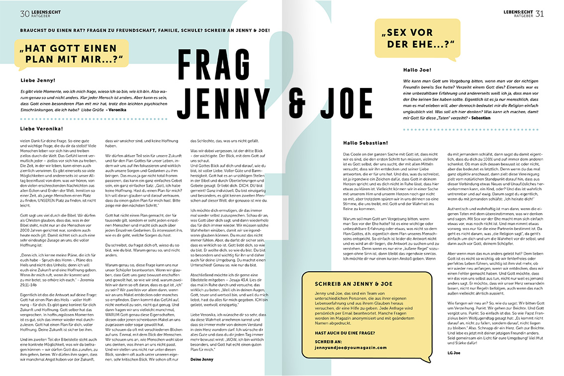 Frag Jenny & Joe
